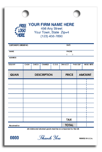 Cash & Carry Register Forms 14615