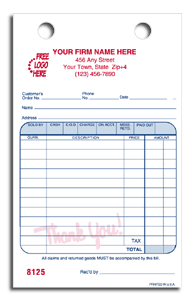 Cash & Carry Register Forms 14618