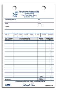 Cash & Charge Register Forms 15815